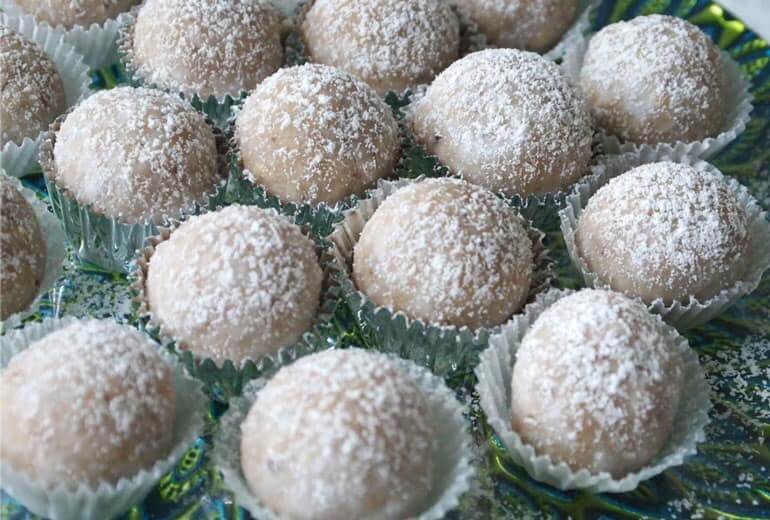 Bolitas de Nueces de Brasil y Cheerios