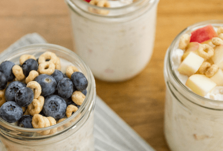Gluten Free Overnight Oats | Breakfast Recipes | Cheerios